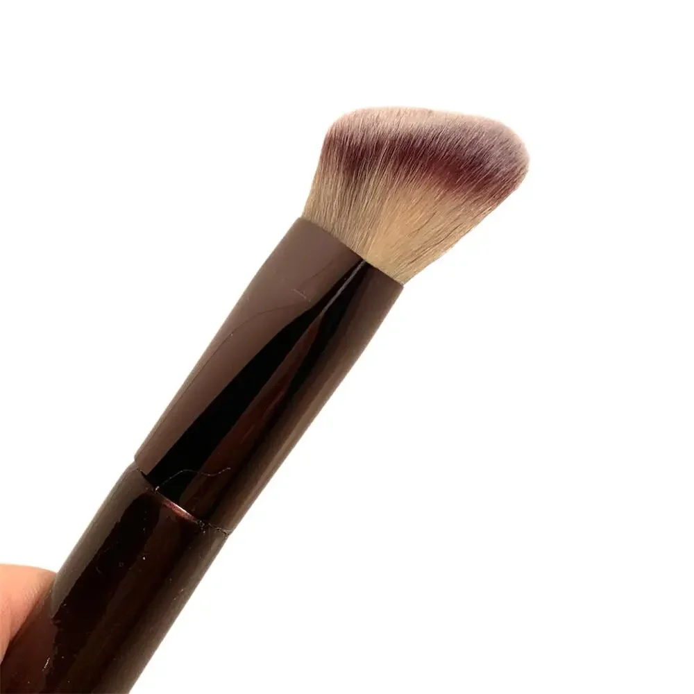 Dual End Makeup Brush New, Bronze Lacquer
